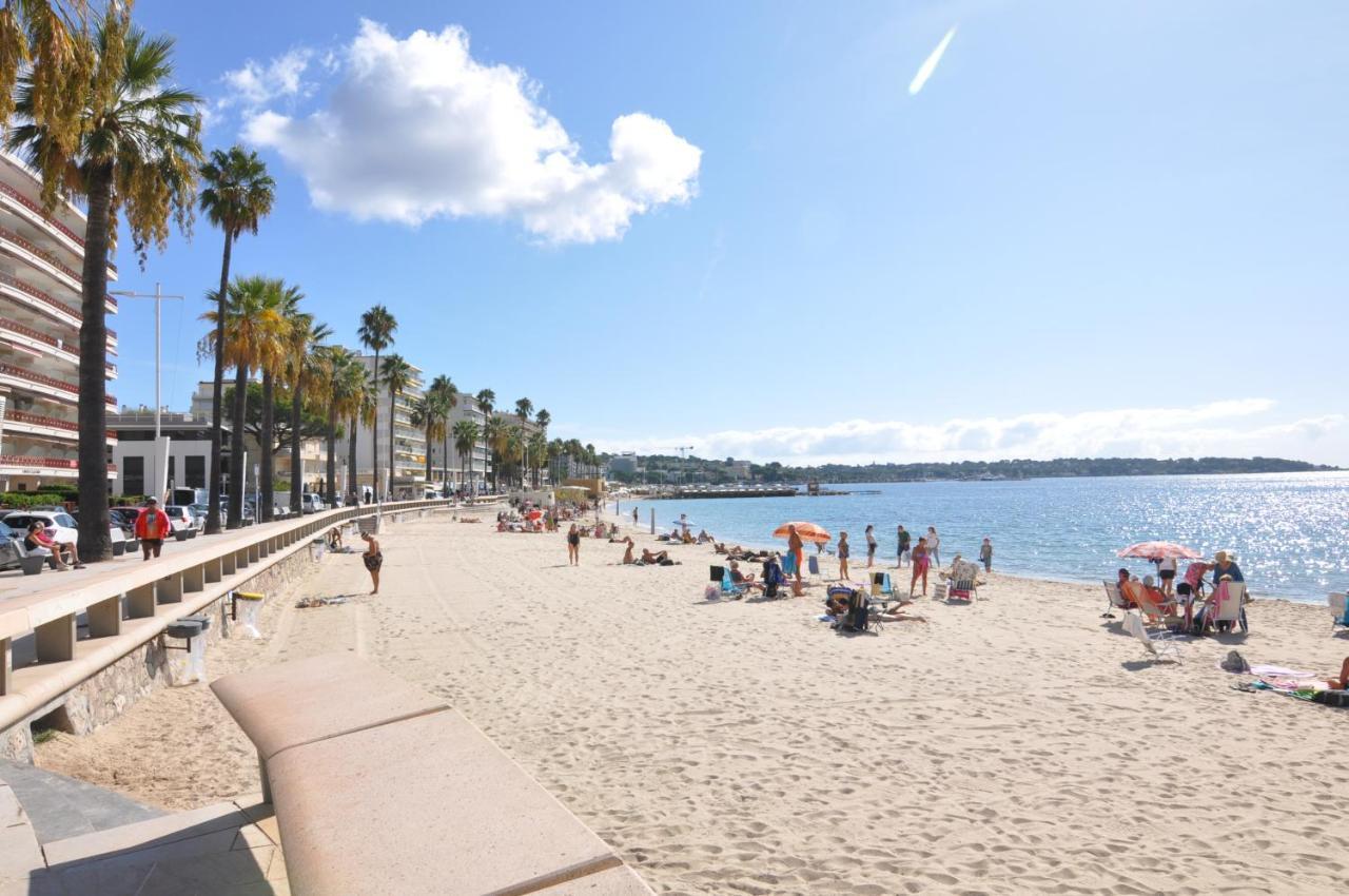 Gorgeous One-Bedroom Apartment With Terrace And Sea View -Stayinantibes- Bijou Plage Bagian luar foto
